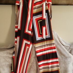New York & Company Geometric Patterned Women's Pants